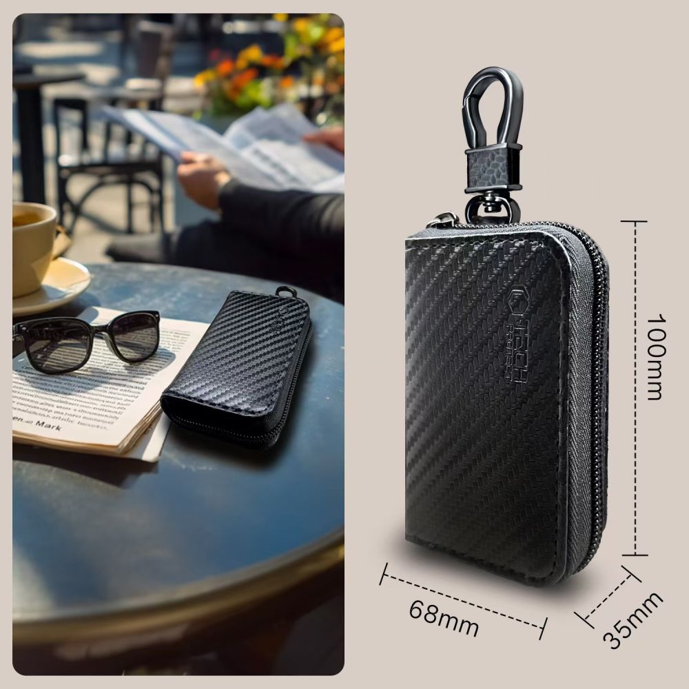 FARADAYA TECH-PROTECT KLR300  BEZKLJUČNI RFID SIGNAL BLOCKER  KARBON