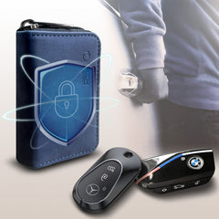 FARADAYA TECH-PROTECT KLR300  BEZKLJUČNI RFID SIGNAL BLOCKER TORBICA TAMNOPLAVA
