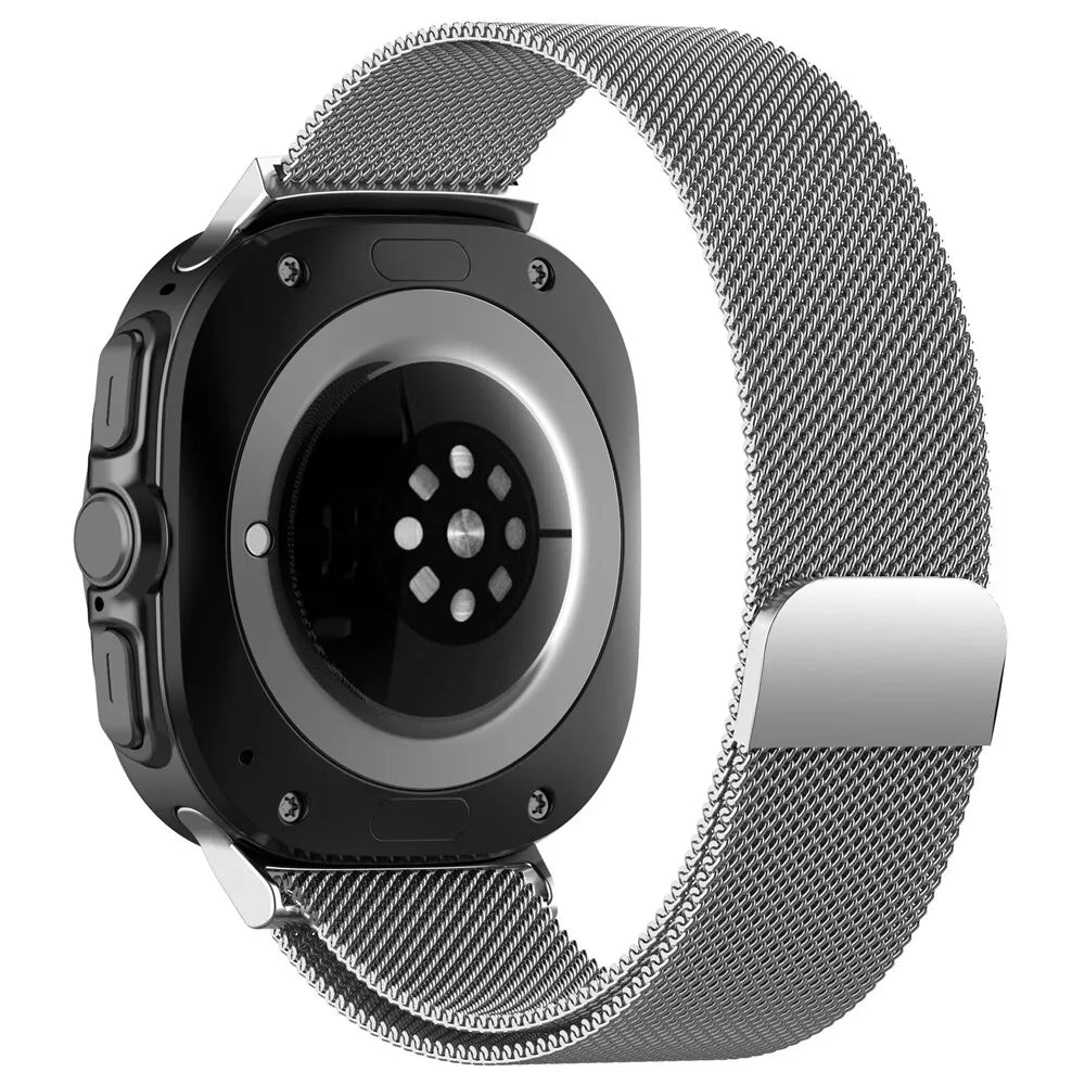 METALNA TRAKA ZA SAMSUNG GALAXY WATCH ULTRA (47 MM) HEYBAND MILANESE SREBRNA 