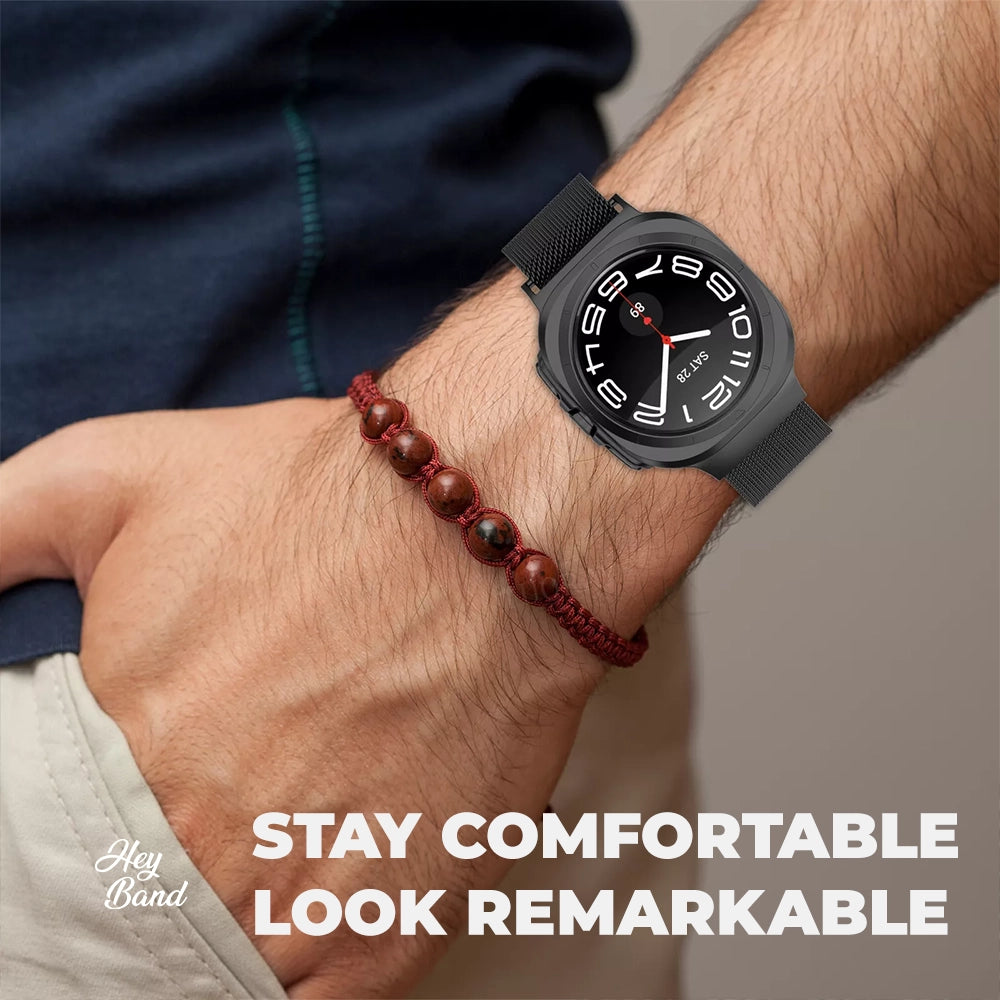 METALNA  ZA SAMSUNG GALAXY WATCH ULTRA (47 MM) HEYBAND MILANESE STARLIGHT