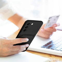 KRYT NA SAMSUNG GALAXY A15 5G HEYCASE CARD CASE BLACK