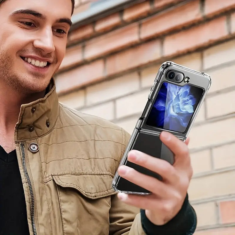 KRYT NA SAMSUNG GALAXY Z FLIP 6 HEYCASE DEFENDER CLEAR