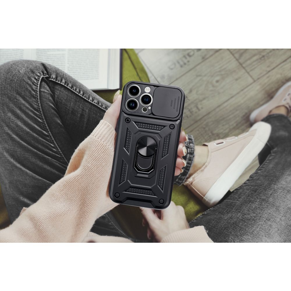 KRYT NA SAMSUNG GALAXY A55 5G HEYCASE CAMSHIELD BLACK