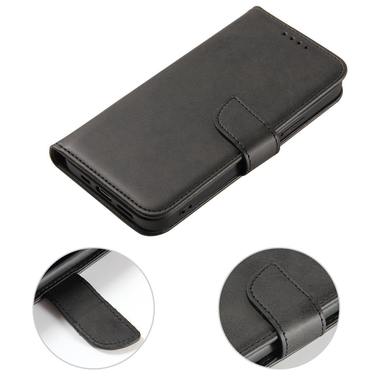 KNIŽKOVÝ KRYT NA SAMSUNG GALAXY S24 ULTRA HEYCASE MAGNET WALLET BLACK
