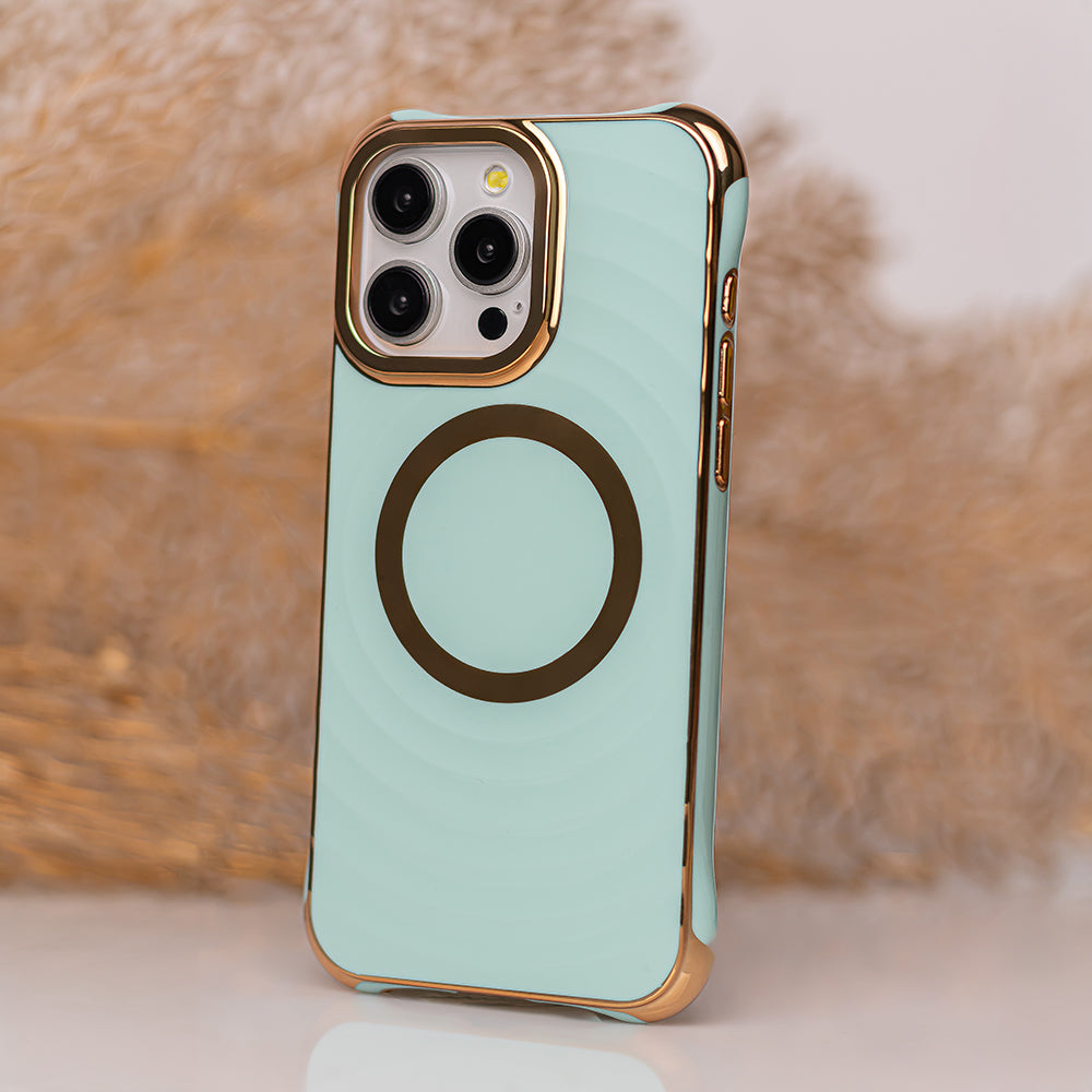 KRYT NA IPHONE 15 MAGSAFE HEYCASE GLAM MINT