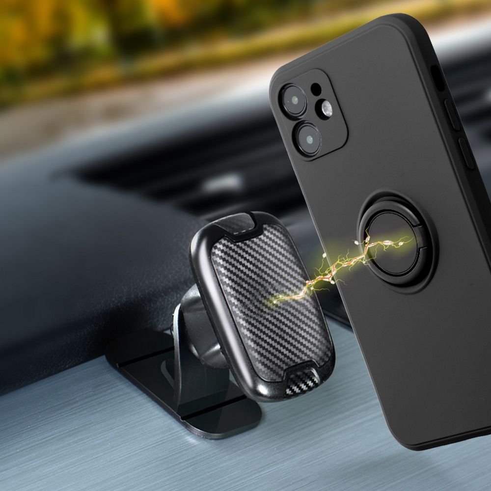 KRYT NA XIAOMI REDMI A1 / REDMI A2 HEYCASE SILICONE RING BLACK
