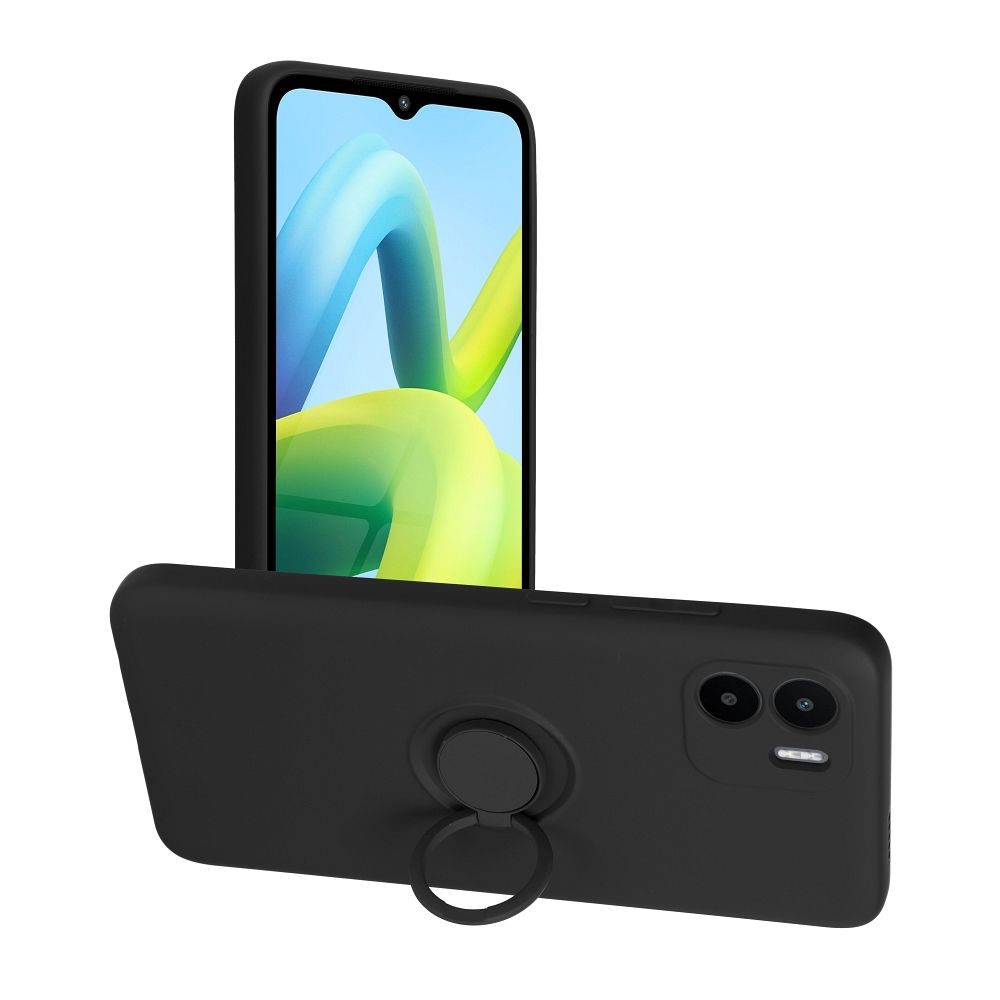 KRYT NA XIAOMI REDMI A1 / REDMI A2 HEYCASE SILICONE RING BLACK