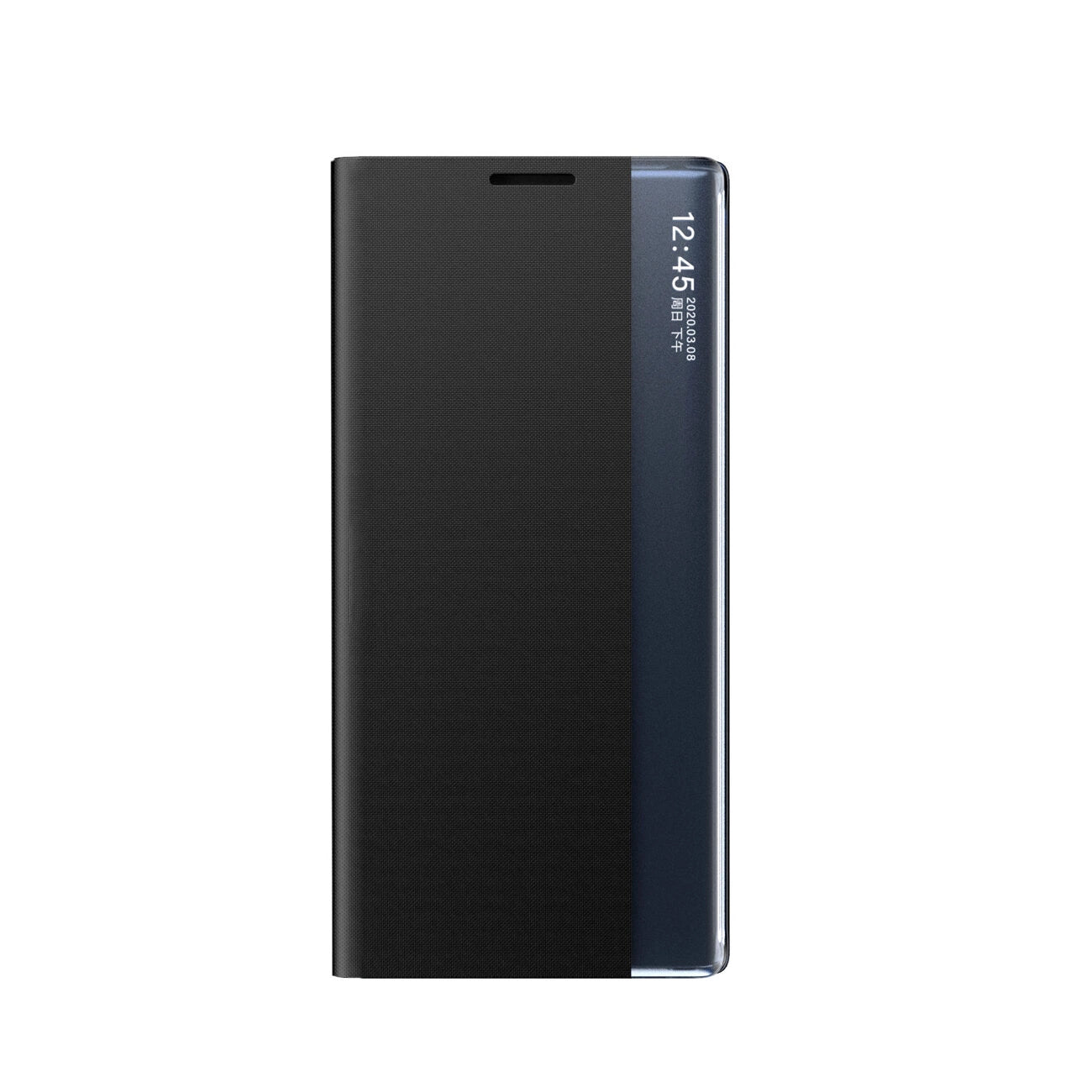 KNIŽNI  ZA XIAOMI POCO C65/REDMI 13C HEYCASE SLEEP VIEW CASE CRNA