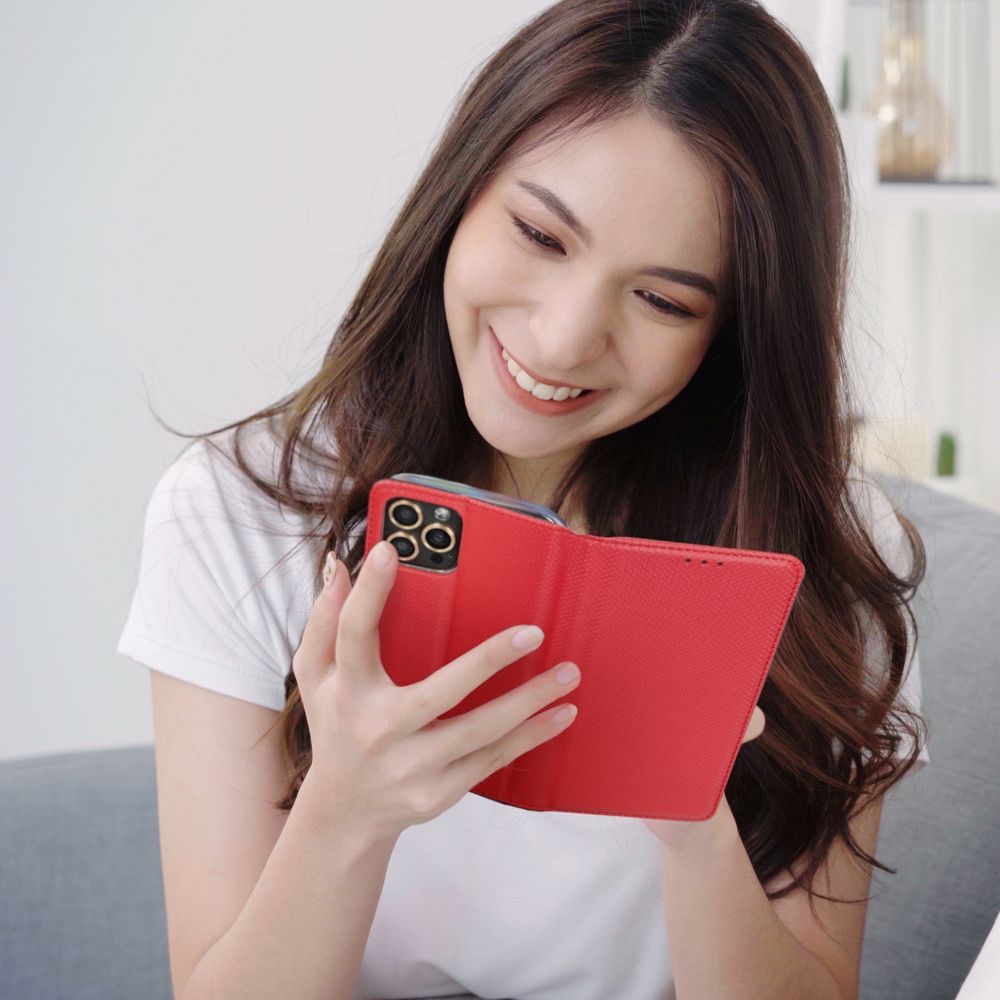 KRYT NA HONOR 90 HEYCASE WALLET BOOK RED