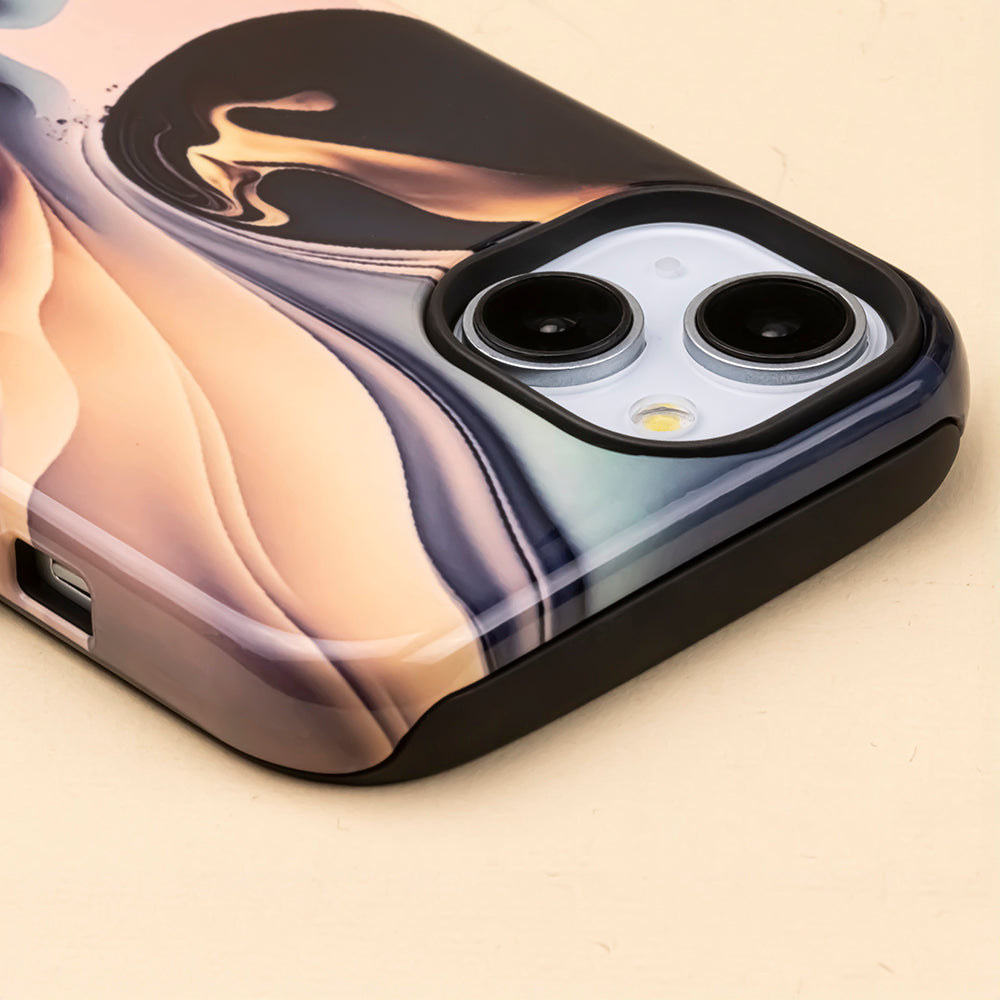 KRYT NA IPHONE 15 PRO HEYCASE DECOR WAVES