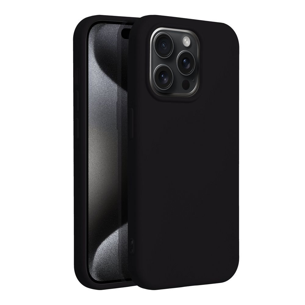 KRYT NA IPHONE 15 PRO HEYCASE SILICONE LINE BLACK