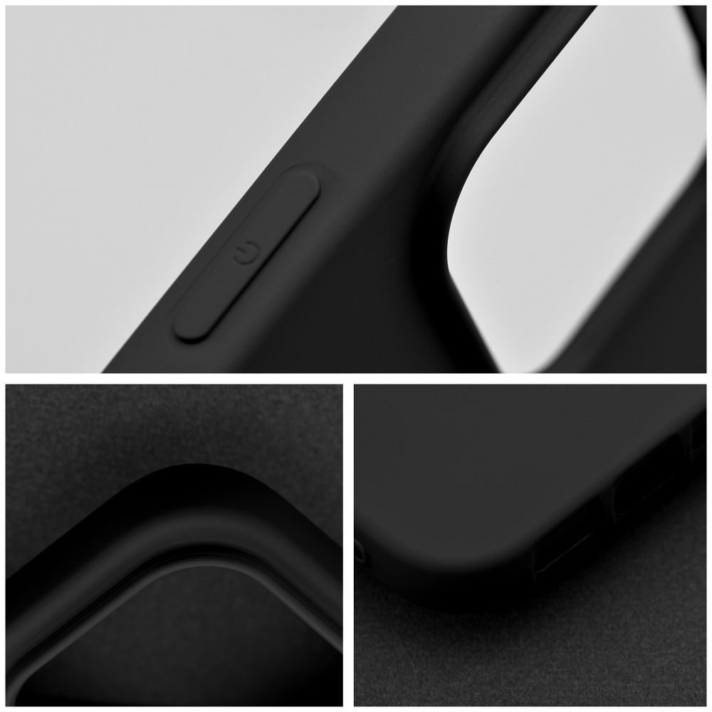 KRYT NA IPHONE 15 PRO HEYCASE SILICONE LINE BLACK
