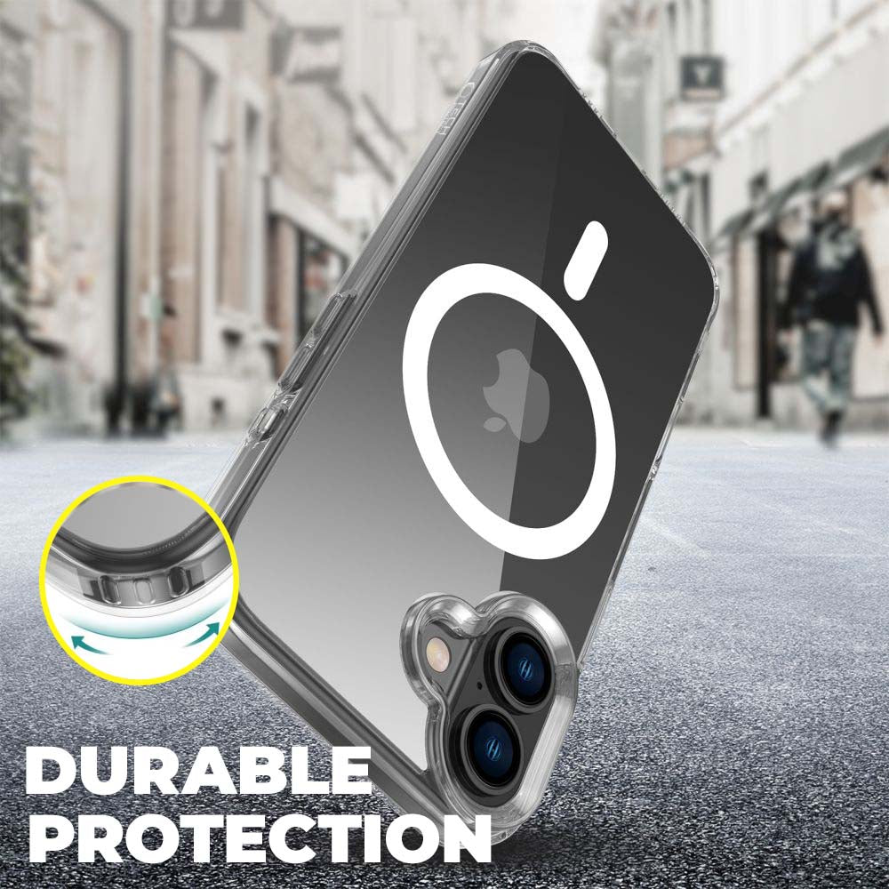  ZA IPHONE 16 HEYCASE MAGSAFE SHOCK DEFENSE PROZIRNA