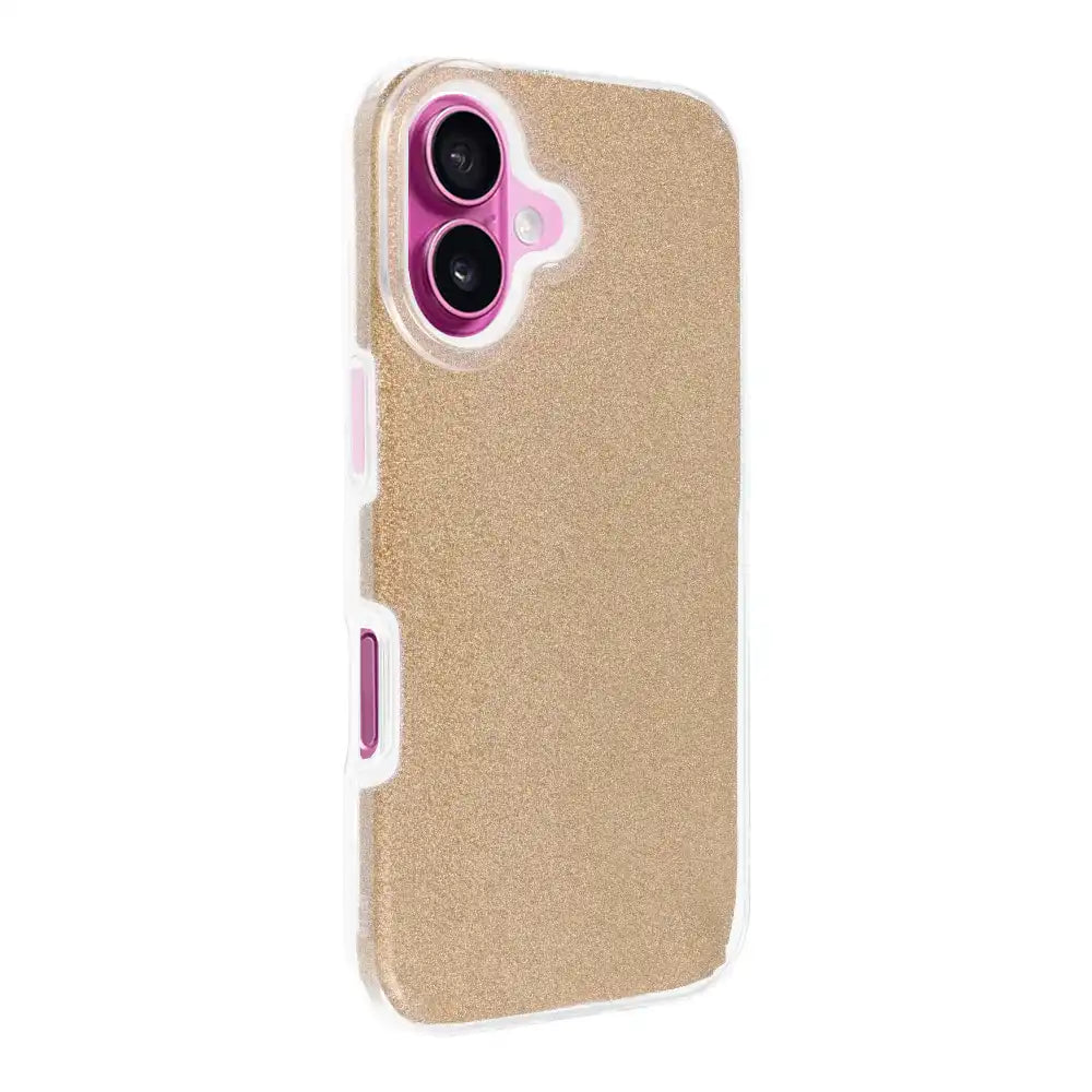  ZA IPHONE 16 HEYCASE PURE SHINE ROZA ZLATO