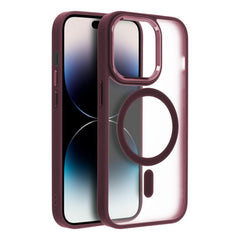 KRYT NA IPHONE 16 PLUS HEYCASE MAG MAGSAFE PLUM RED