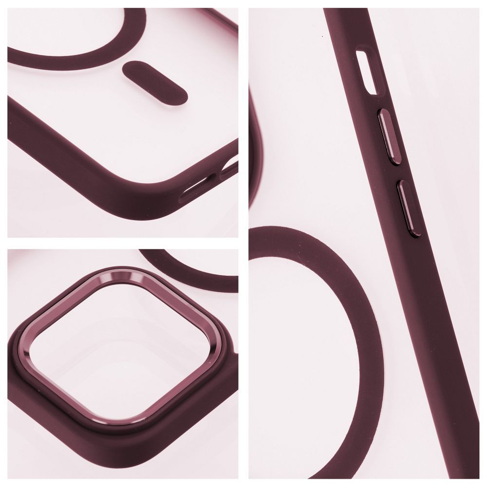  ZA IPHONE 16 HEYCASE MAG MAGSAFE PLUM CRVENA