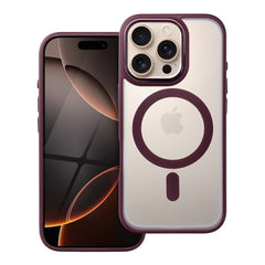  ZA IPHONE 16 PRO HEYCASE MAG MAGSAFE PLUM CRVENA