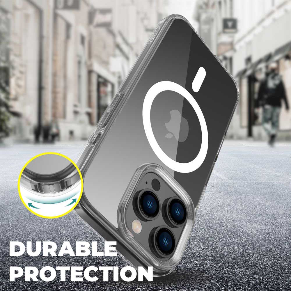  ZA IPHONE 16 PRO HEYCASE MAGSAFE SHOCK DEFENSE PROZIRNA