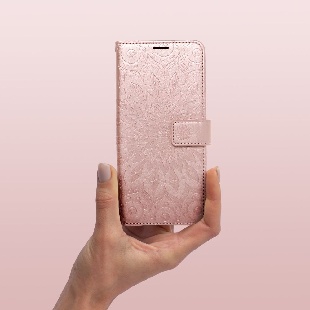 KRYT NA IPHONE 16 PLUS HEYCASE MEZZO WALLET MANDALA ROSE GOLD
