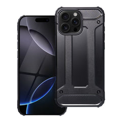  ZA IPHONE 16 PRO HEYCASE ARMOR DEFENSE CRNA