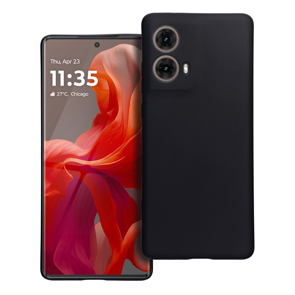  ZA MOTOROLA G85 5G HEYCASE MATT DEFENSE CRNA