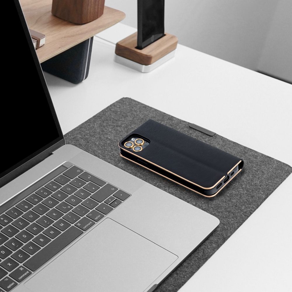  ZA SAMSUNG A16 5G HEYCASE LUNA WALLET CRNA