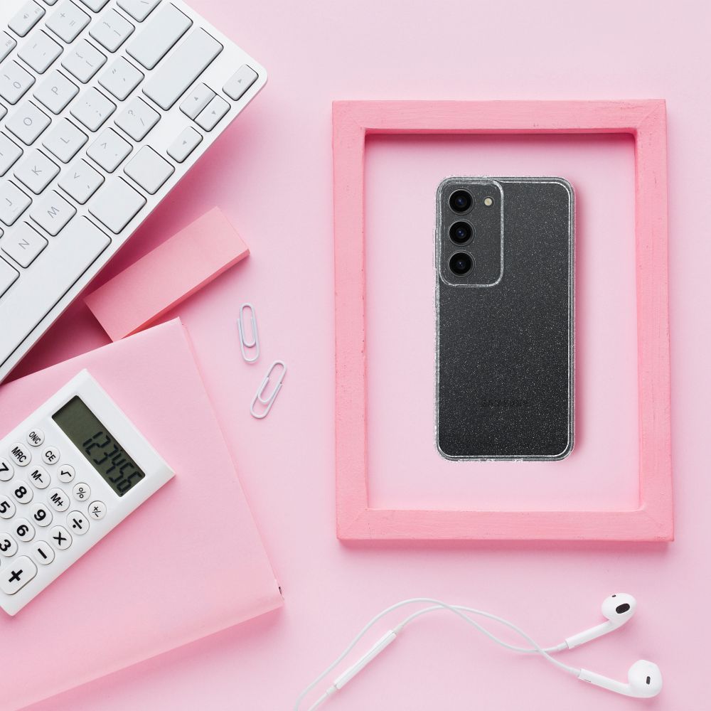  ZA SAMSUNG A25 5G HEYCASE GLITTER JASNA