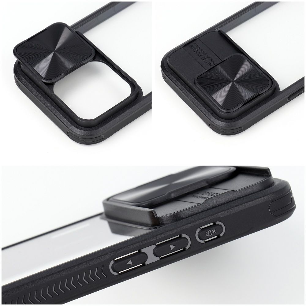 KRYT NA SAMSUNG GALAXY A35 5G HEYCASE CAMSHIELD SLIDER BLACK