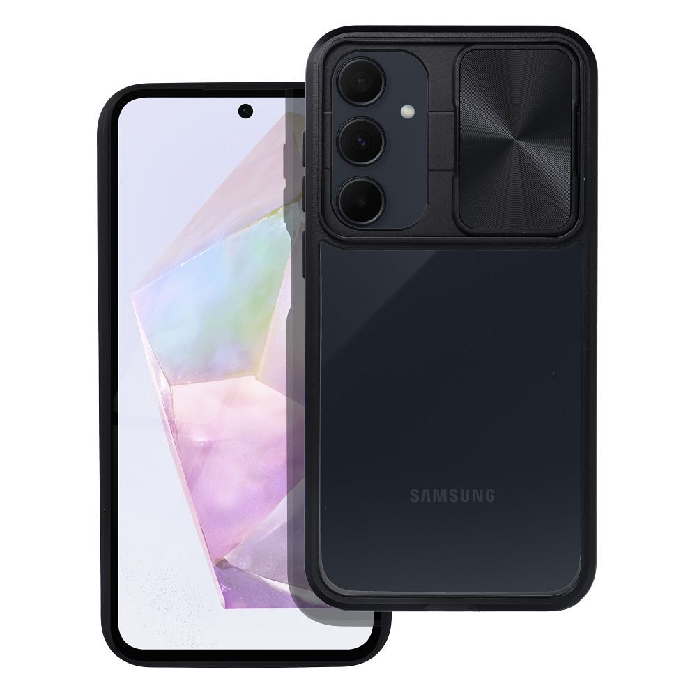KRYT NA SAMSUNG GALAXY A35 5G HEYCASE CAMSHIELD SLIDER BLACK