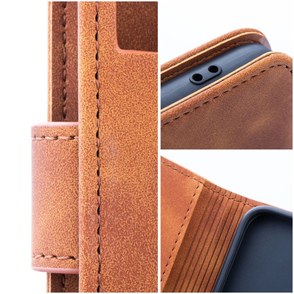 KRYT NA SAMSUNG GALAXY A35 5G HEYCASE TENDER WALLET BROWN