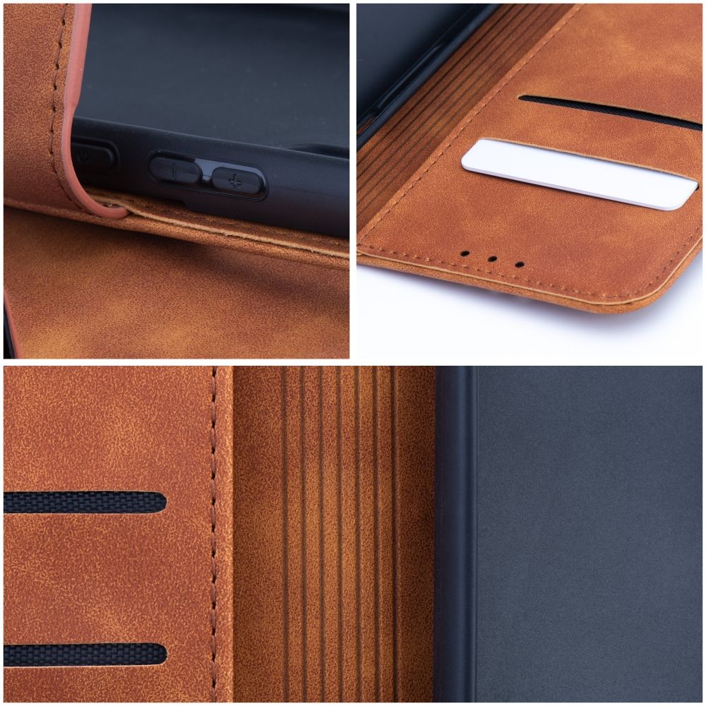 KRYT NA SAMSUNG GALAXY A35 5G HEYCASE TENDER WALLET BROWN