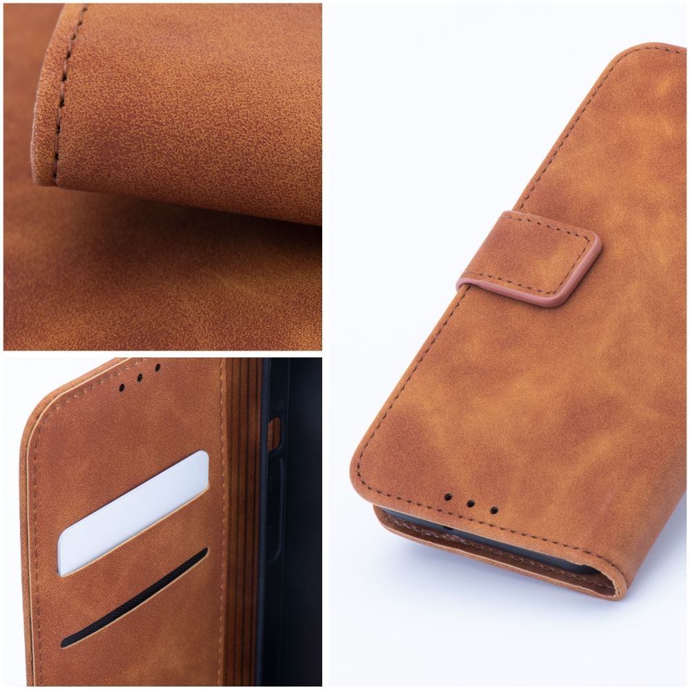 KRYT NA SAMSUNG GALAXY A35 5G HEYCASE TENDER WALLET BROWN