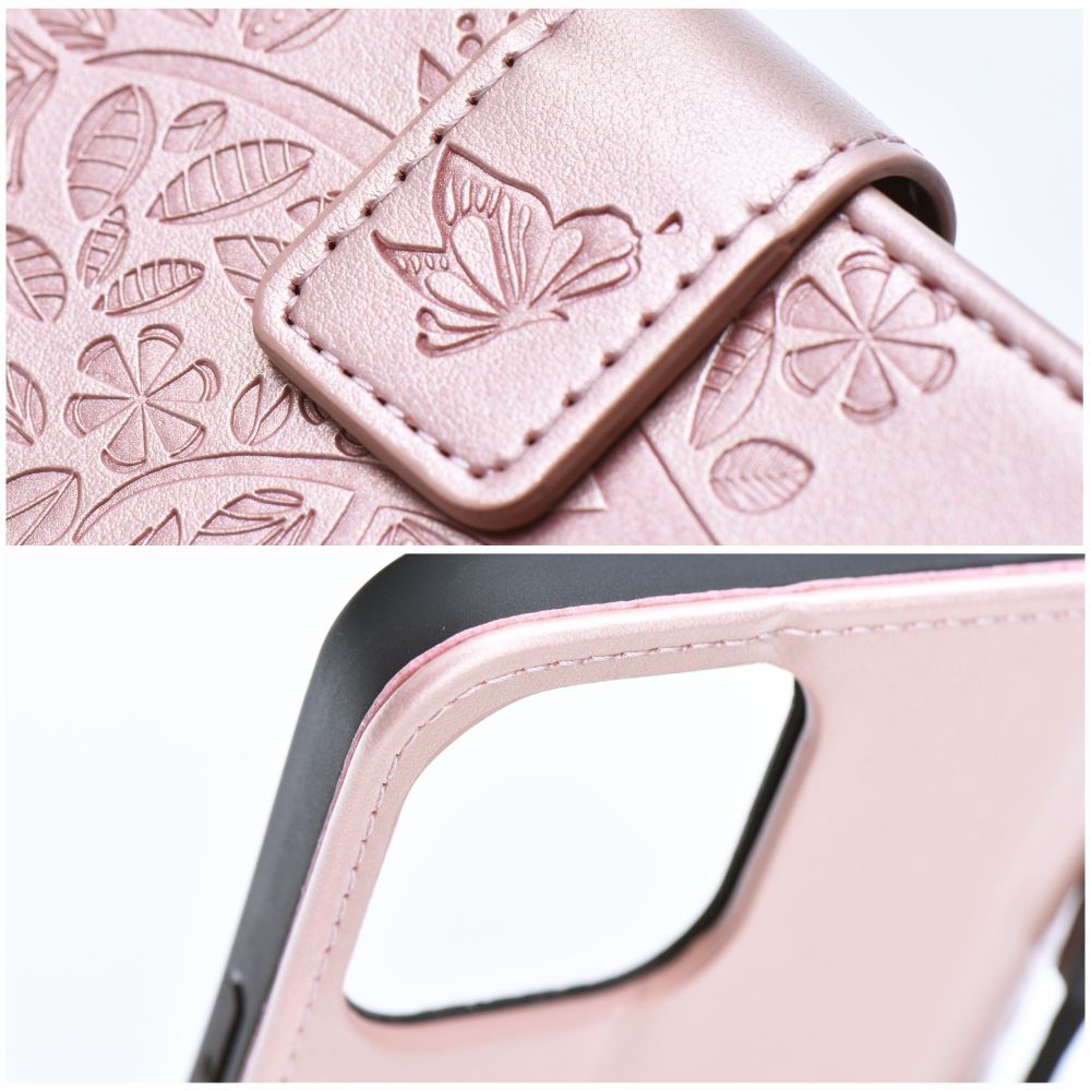 KRYT NA SAMSUNG GALAXY A55 5G HEYCASE MAGNET WALLET WOOD ROSE