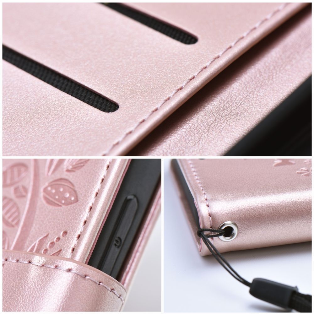 KRYT NA SAMSUNG GALAXY A55 5G HEYCASE MAGNET WALLET WOOD ROSE