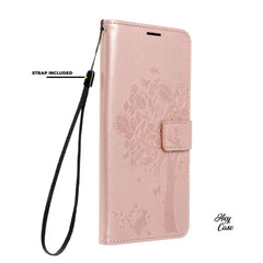 KRYT NA SAMSUNG GALAXY A55 5G HEYCASE MAGNET WALLET WOOD ROSE