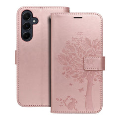 KRYT NA SAMSUNG GALAXY A55 5G HEYCASE MAGNET WALLET WOOD ROSE