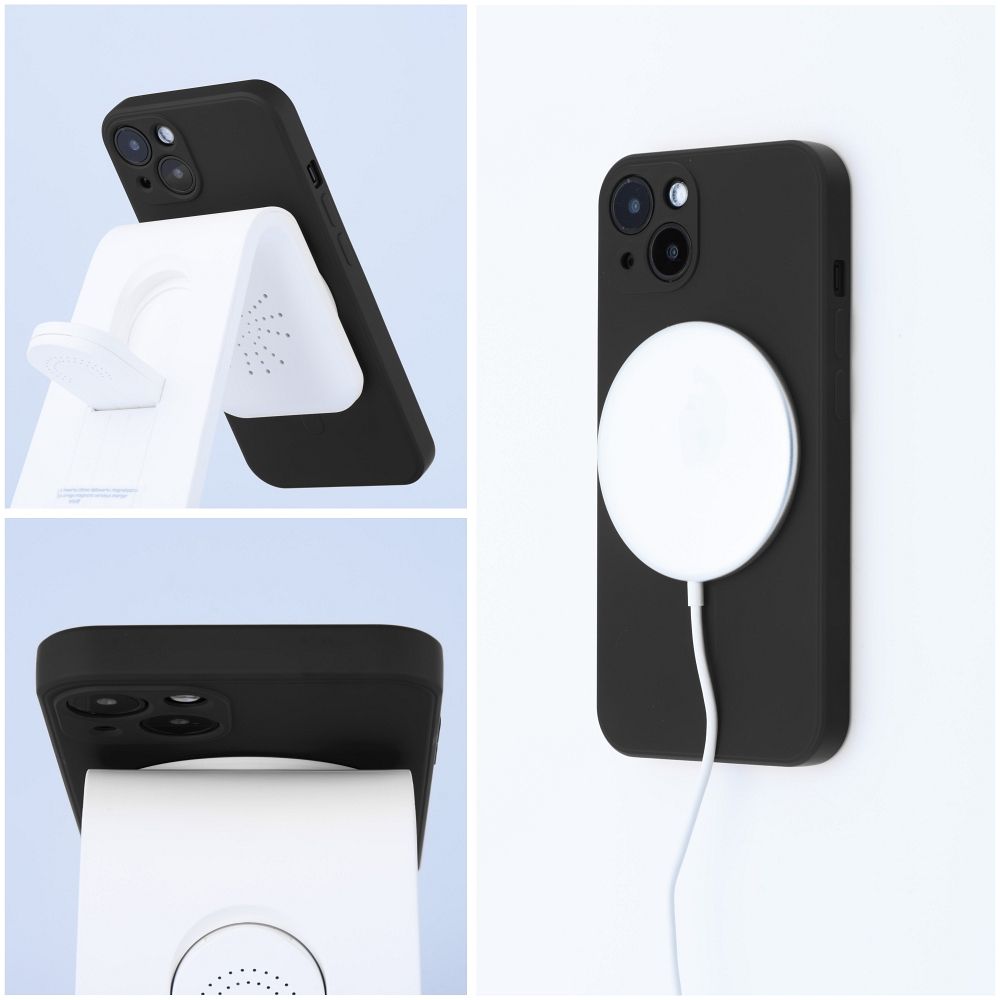 KRYT NA SAMSUNG GALAXY S24 FE HEYCASE SILICONE MAG MAGSAFE BLACK