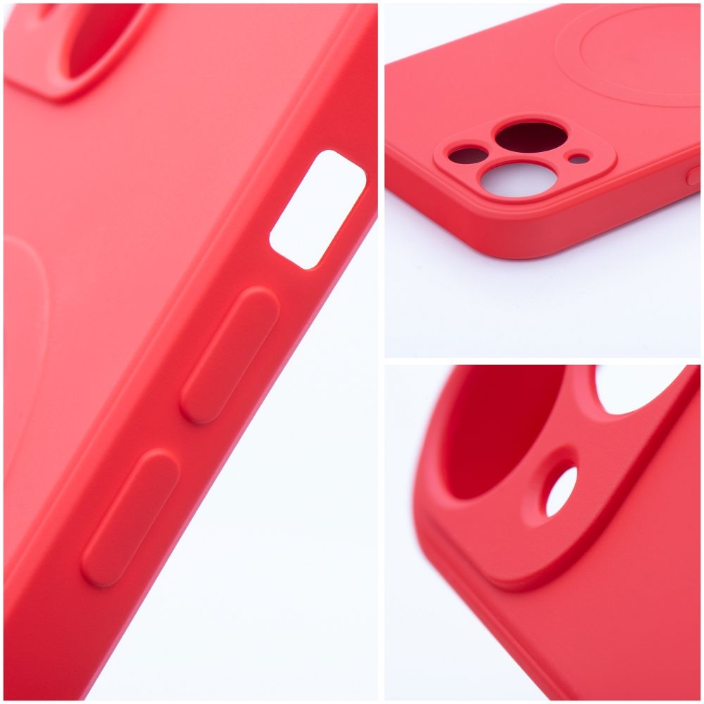 KRYT NA SAMSUNG GALAXY S24 FE HEYCASE SILICONE MAG MAGSAFE RED