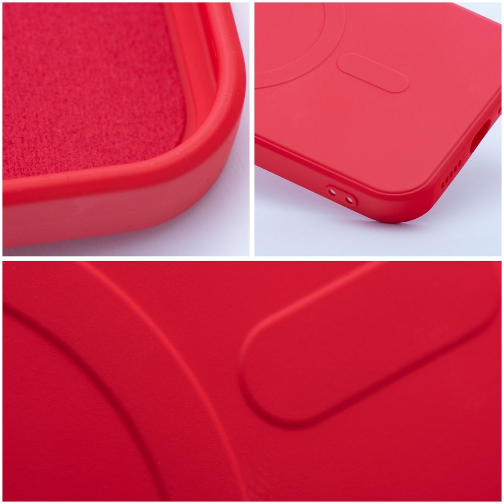 KRYT NA SAMSUNG GALAXY S24 FE HEYCASE SILICONE MAG MAGSAFE RED