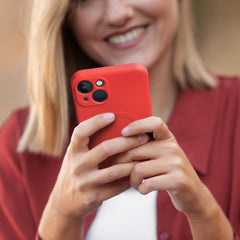 KRYT NA SAMSUNG GALAXY S24 FE HEYCASE SILICONE MAG MAGSAFE RED