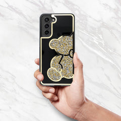 KRYT NA SAMSUNG GALAXY S24 FE HEYCASE TEDDY BEAR GOLD