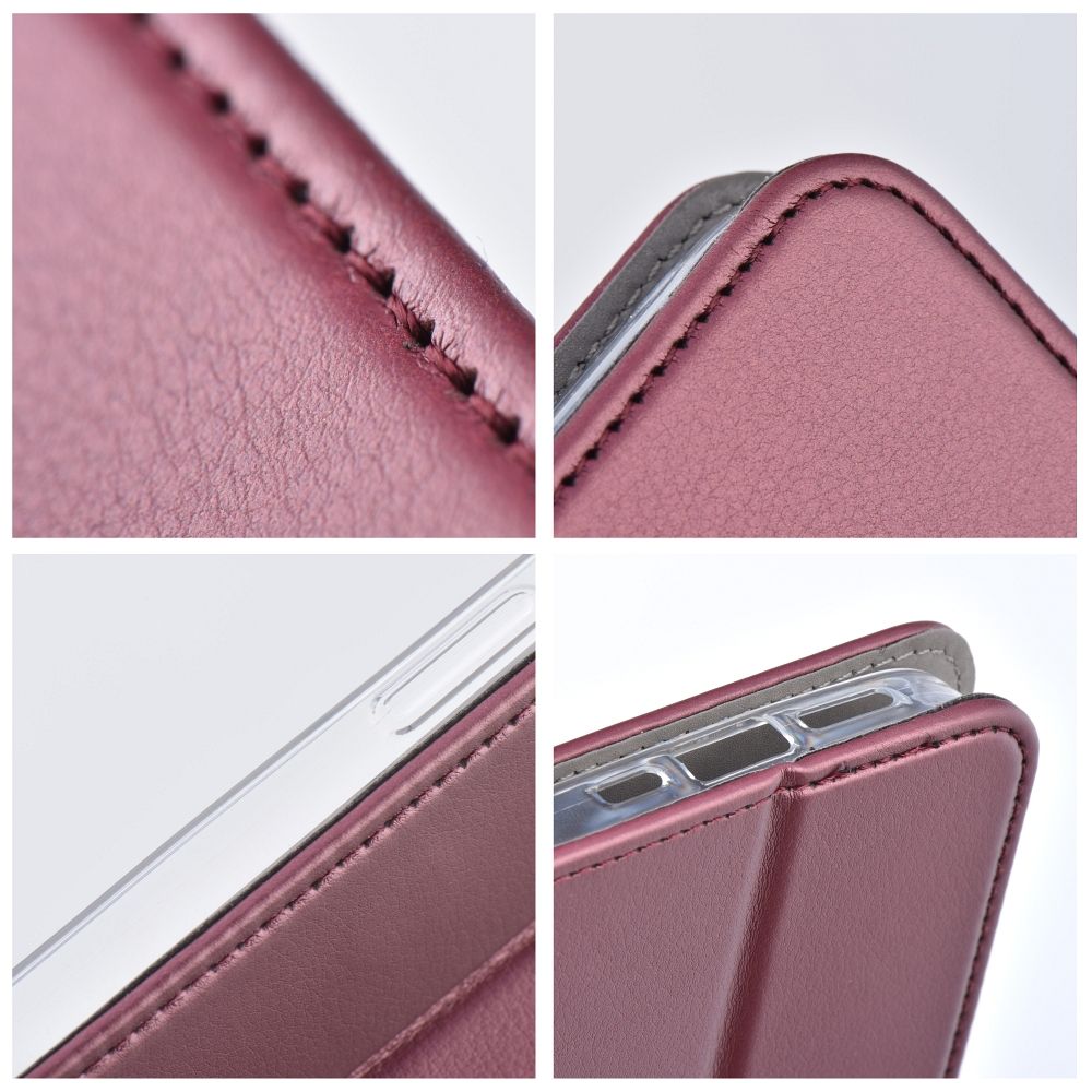 KRYT NA SAMSUNG GALAXY S24 FE HEYCASE WALLET BURGUNDY