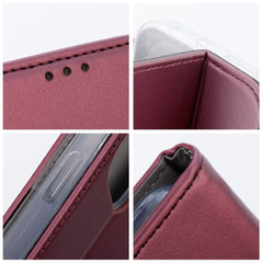 KRYT NA SAMSUNG GALAXY S24 FE HEYCASE WALLET BURGUNDY