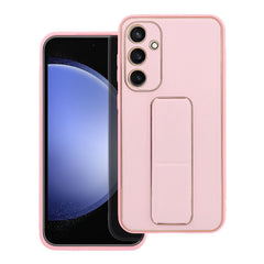 KRYT NA SAMSUNG S24 FE HEYCASE LEATHER STAND PINK