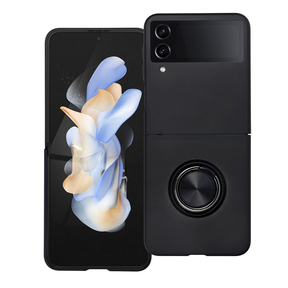 KRYT NA SAMSUNG Z FLIP 4 HEYCASE ICON RING BLACK