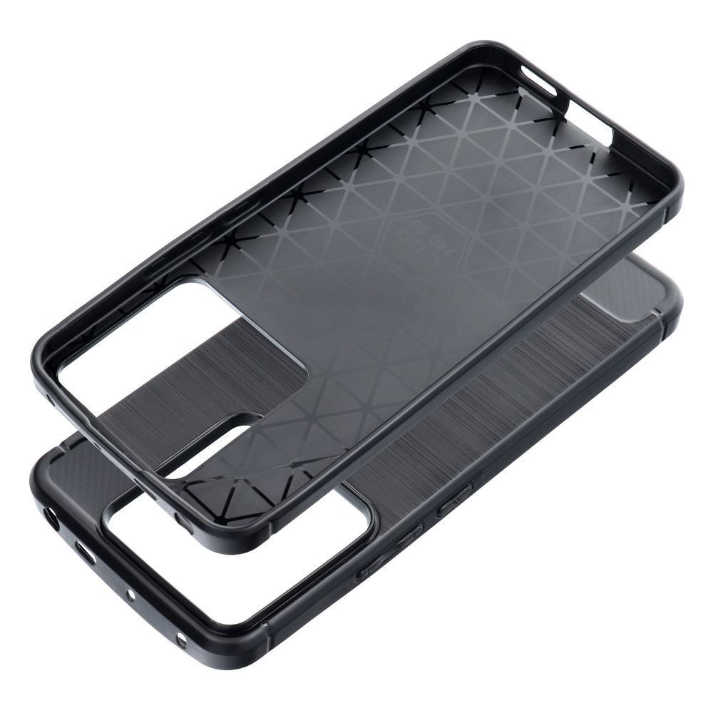 KRYT NA XIAOMI REDMI NOTE 13 PRO 5G HEYCASE CARBON DEFENDER BLACK