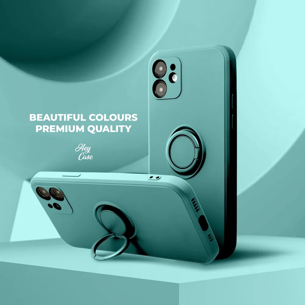  ZA SAMSUNG A55 5G HEYCASE ICON RING ZELENA