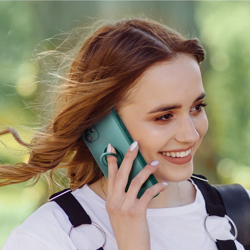  ZA SAMSUNG A55 5G HEYCASE ICON RING ZELENA