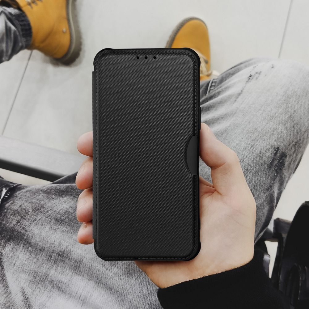 KRYT XIAOMI REDMI NOTE 13 PRO 4G / POCO M6 PRO 4G HEYCASE RAZOR WALLET BLACK