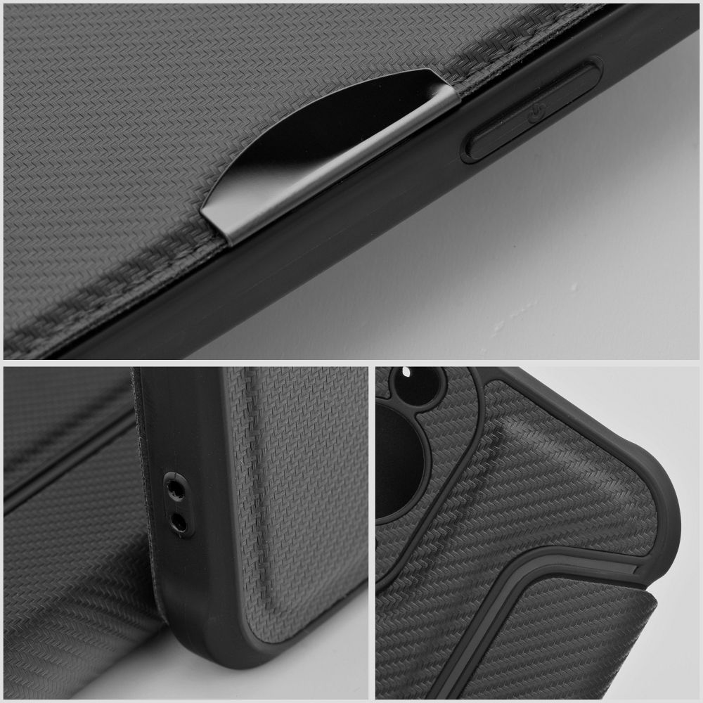 KRYT XIAOMI REDMI NOTE 13 PRO 4G / POCO M6 PRO 4G HEYCASE RAZOR WALLET BLACK